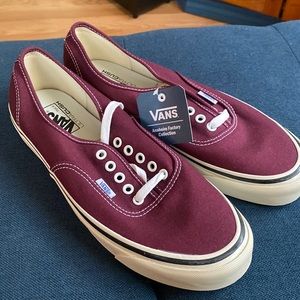 Vans 44dx Anaheim Factory Collection - Burgundy - size 11 - UltraCush